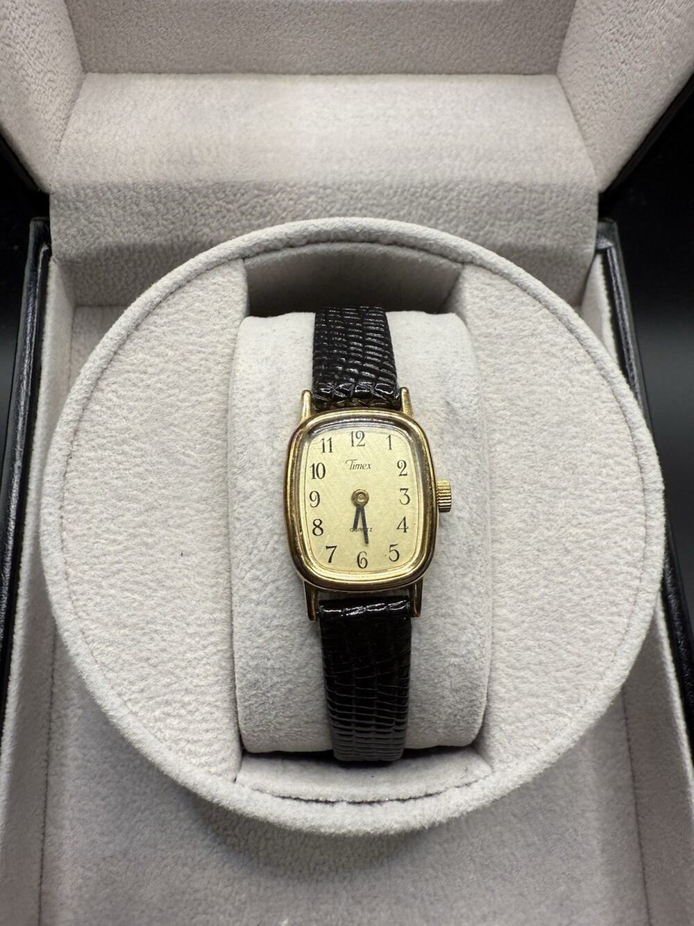 Vintage Timex Watch Womens Gold Classic Stainless Steel New Band/Battery